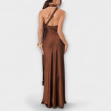 Azura - Robe maxi élégante en satin