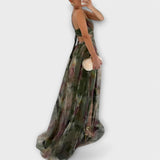 Robe Maxi Annai en Maille - Élégante et Sculptante