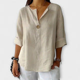 Nicole - Blouse élégante avec décolleté en V