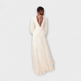 Elsa - Robe Maxi Crème d'Allegory