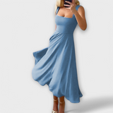 Robe sans manches élégante