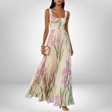 Pénélope - Robe maxi en chiffon