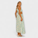 Sienna - Robe Maxi Élégante à Découpes
