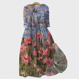 Robe avec impressionnisme