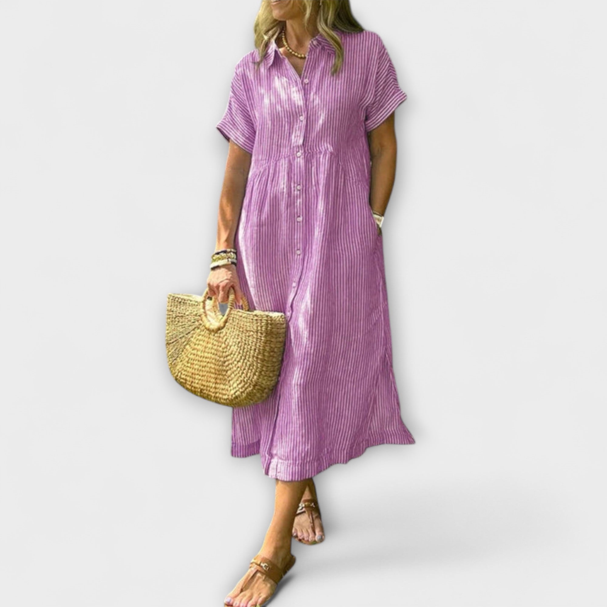 Anorea - Robe rayée