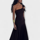 Margot - Robe Maxikleid Off-Shoulder