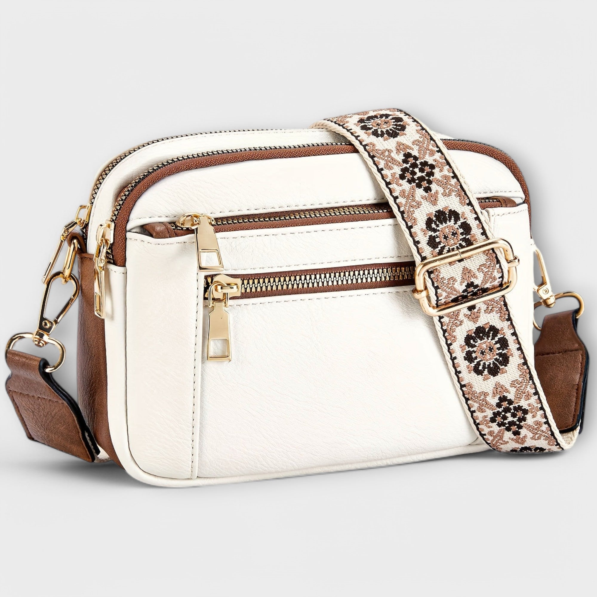 Emilia - Sac bandoulière en cuir vegan