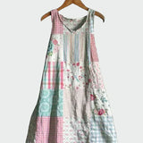 Robe à motif pastel