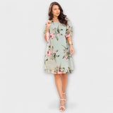 Melin - Robe en Chiffon Élégante
