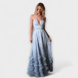 Luzie - Robe Longue Chic et Fluide