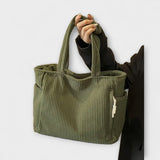 Tilda – Sac à provisions en tricot avec accent en corde