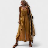 Anna - Jumpsuit Donatila à fente latérale
