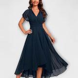 Christina - Robe A-ligne à décolleté en V
