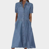 Robe en jean stylée