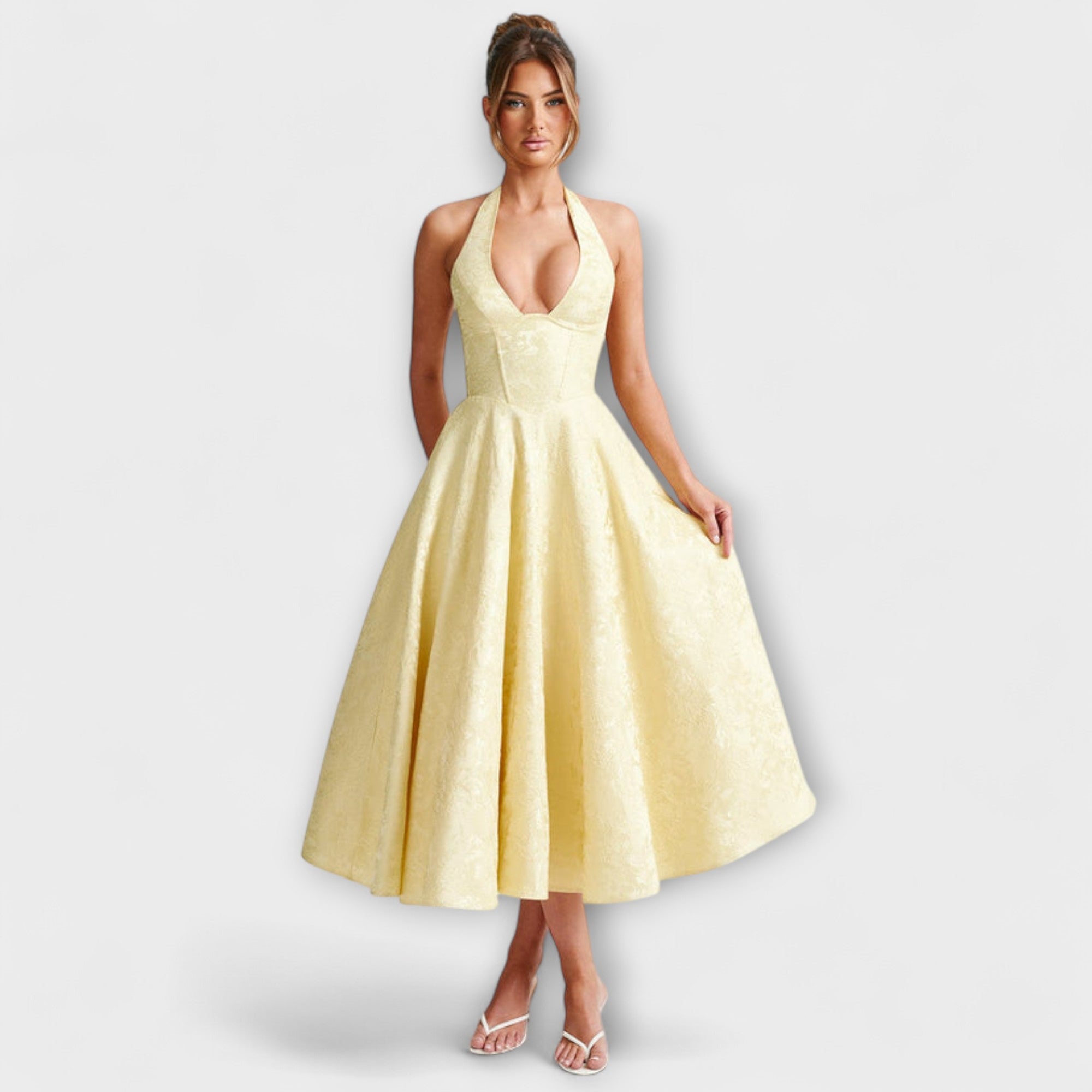 Catalina - Robe midi romantique