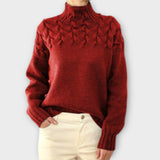 Eva - Pull pour femmes avec détail en torsades