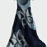 Robe avec imprimé papillon