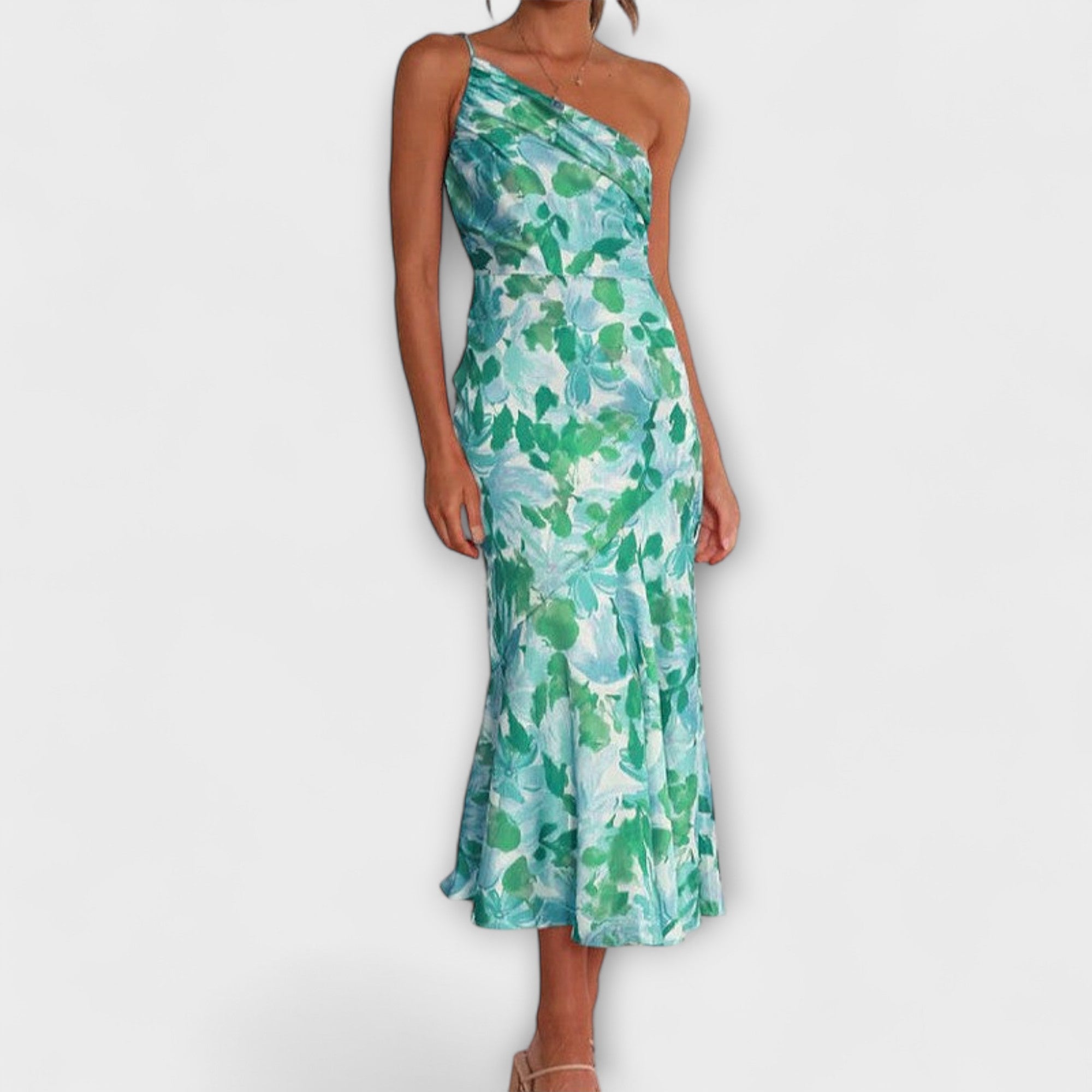 Tabea - Robe à imprimé floral asymétrique