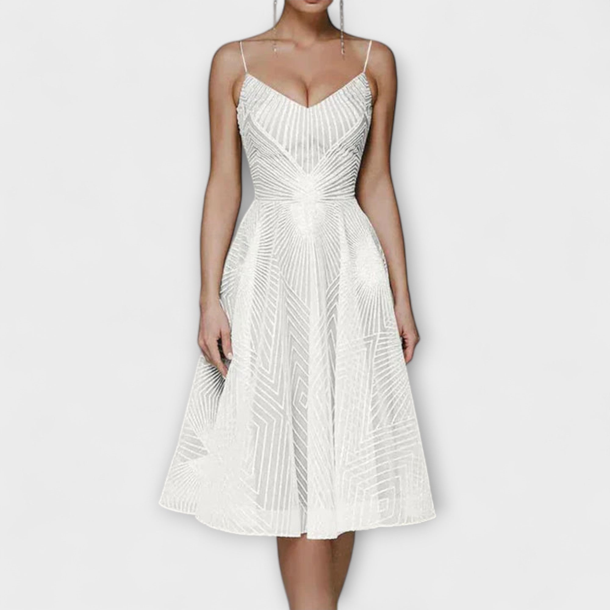 Elli - Robe de luxe pour femmes avec broderies