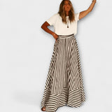 Robe Maxi Rüsch Charme Nocturne