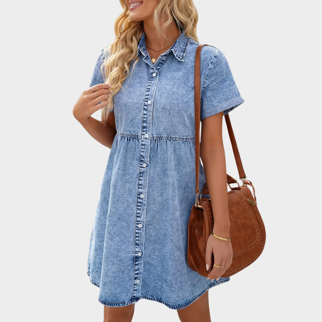 Robe en jean quotidienne