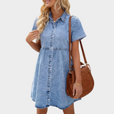 Robe en jean quotidienne