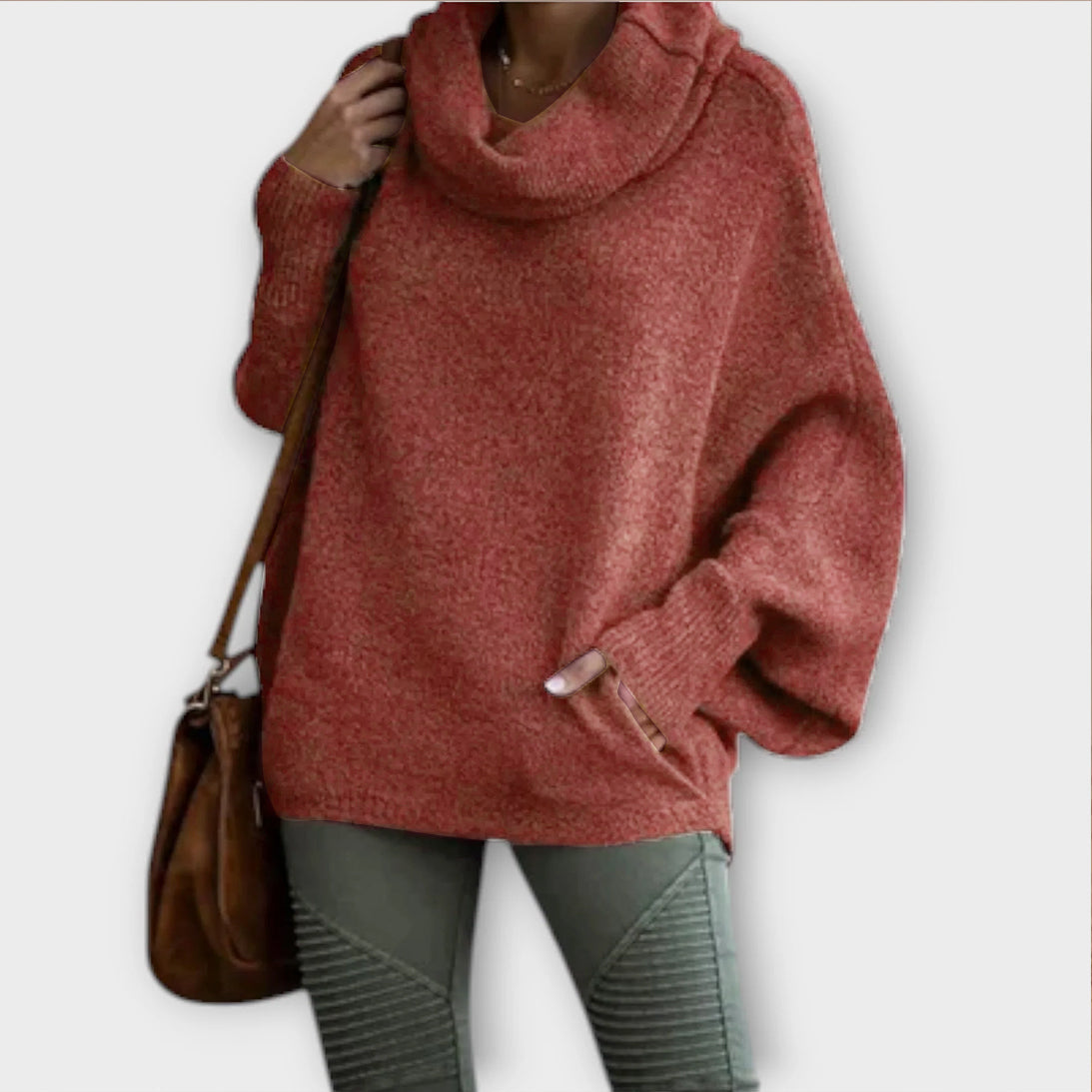 Ulrike - Pull élégant pour femmes en écaille de tortue