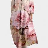 Ana - Robe fluide à motifs