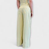 Anastasia - Ensemble de pantalons rayés classique