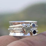 Bague en forme de cœur
