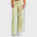 Anastasia - Ensemble de pantalons rayés classique