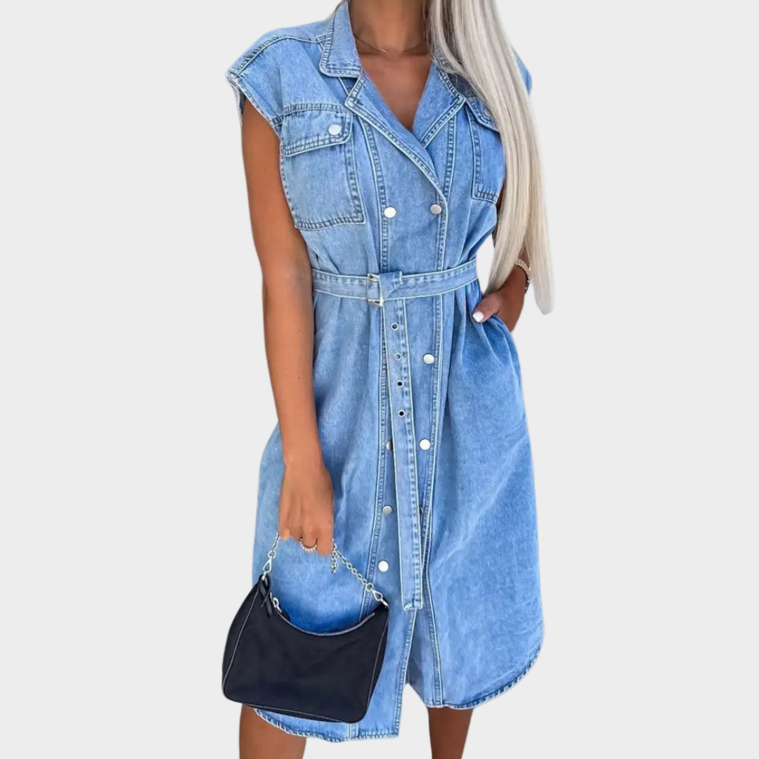 Robe en jean quotidienne