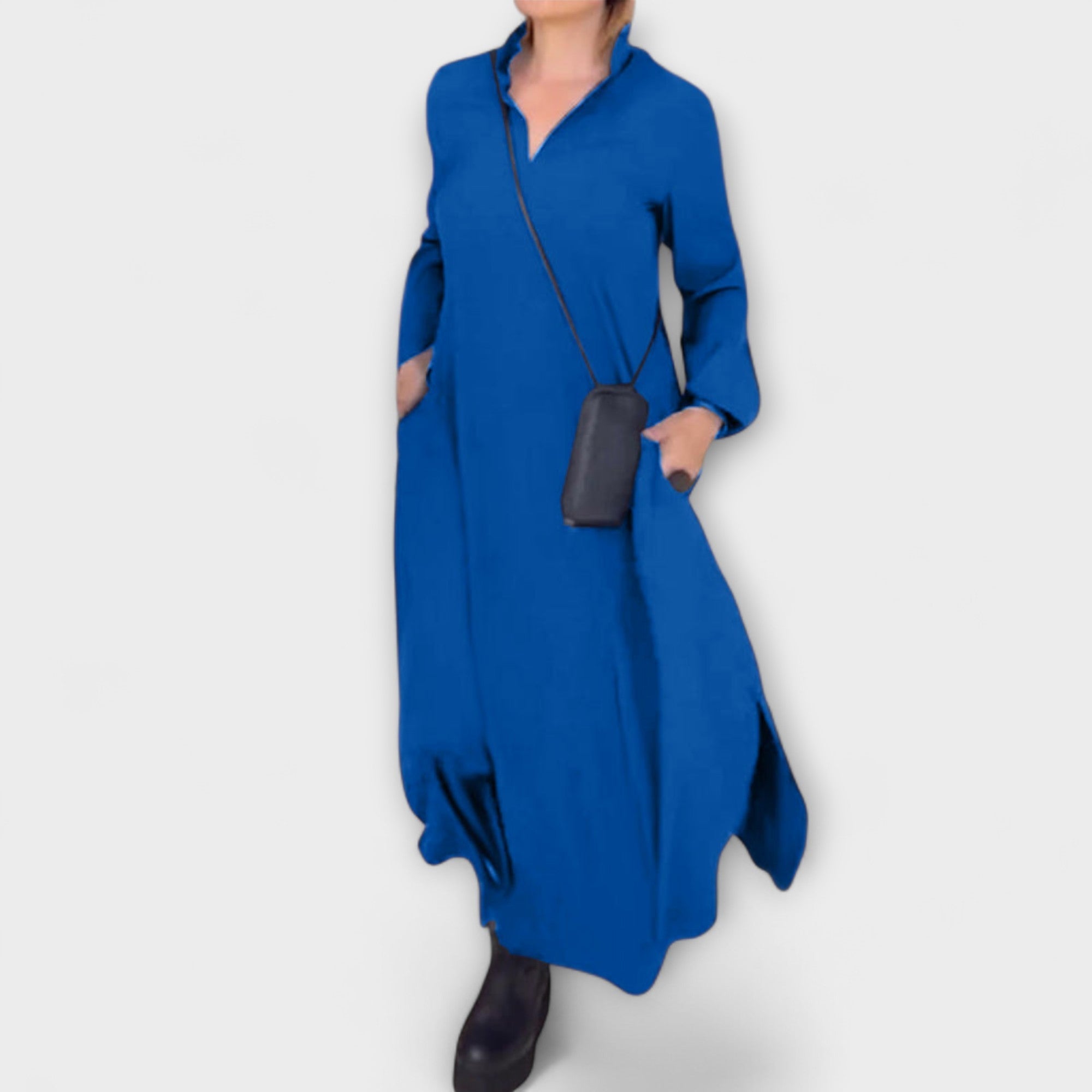Caroline - Robe Longue et Fluide