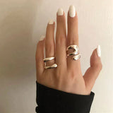 Bague ajustable élégante
