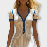 Ellena - Robe Midi Fishtail Chic