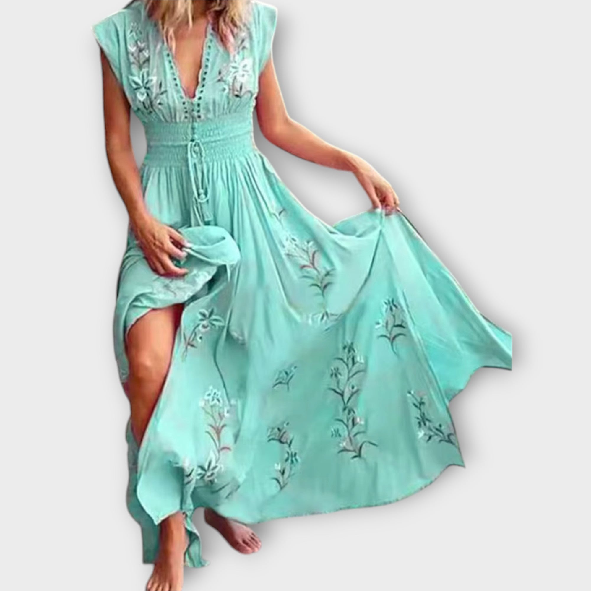 Felizia – Robe boho avec de magnifiques broderies