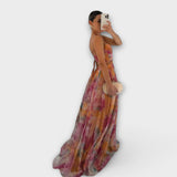 Robe Maxi Annai en Maille - Élégante et Sculptante