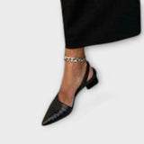 Bethany - Escarpins irréguliers à talons épais