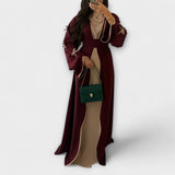 Jasmin - Duo de Cardigan et Robe Chic avec Détails en Noeud