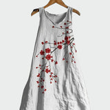 Robe avec motif de fleurs de cerisier