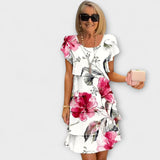 Lillian - Robe Élégance Florale