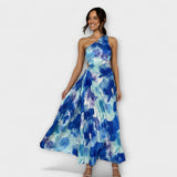 Sienna - Robe Maxi Élégante à Découpes