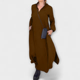 Caroline - Robe Longue et Fluide