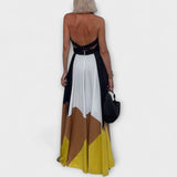 Nava - Robe Longue avec Dos Ouvert