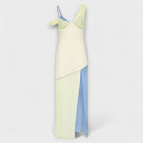 Alora - Robe Midi Thames avec Détail de Splice