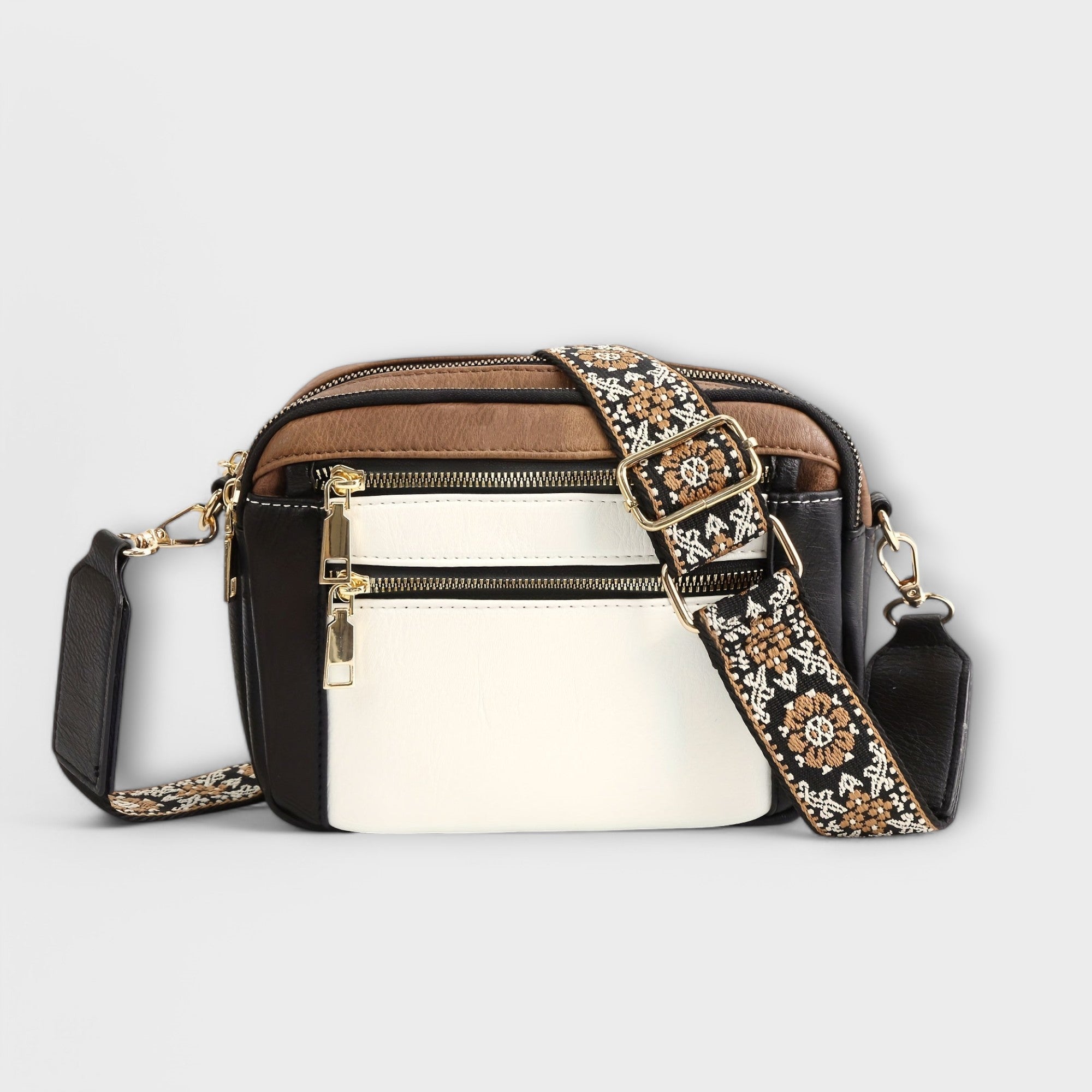 Emilia - Sac bandoulière en cuir vegan