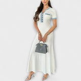 Alecia - Robe Maxi Structurée