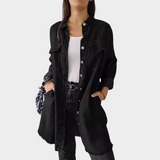 Chemise en jean avec col classique