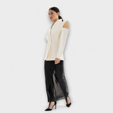 Valeria - Blazer Sculptural à Épaules