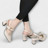 Courtney - Talons de confort orthopédique élégants